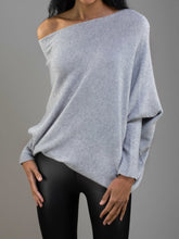Load image into Gallery viewer, Asymmetric neck Jumper - 4 Colours