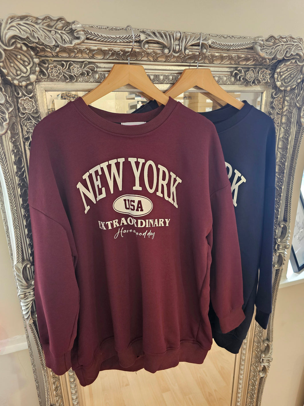 New 'New York' sweatshirt - 2 colours