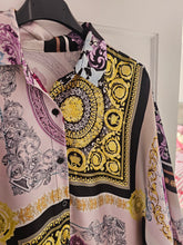 Load image into Gallery viewer, Silk feel longline Shirt