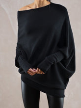 Load image into Gallery viewer, Asymmetric neck Jumper - 4 Colours