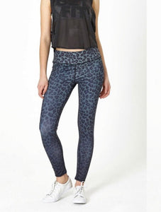 Grey animal print Gym leggings