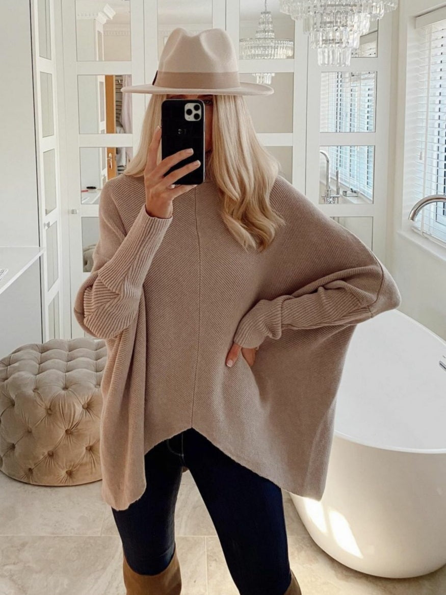 Mocha turtle neck Jumper
