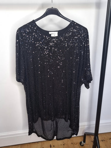 Sequin tunic