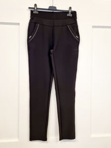Black stretch Treggings