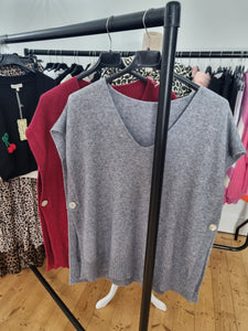 New tabard Knitted Top - 3 colours