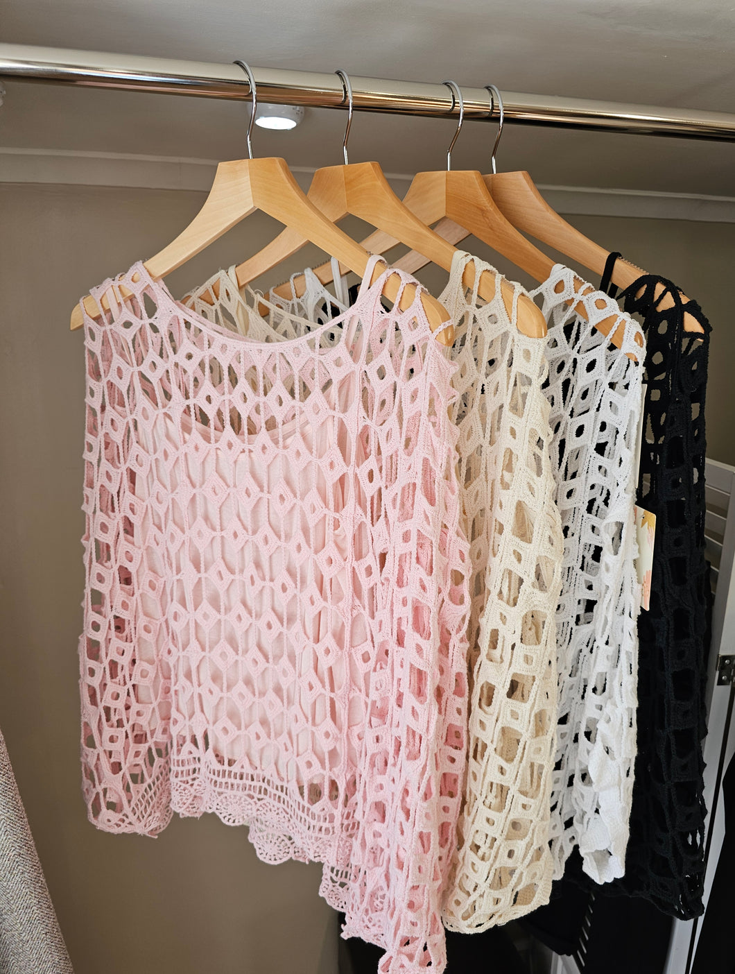 Diamond crochet Top