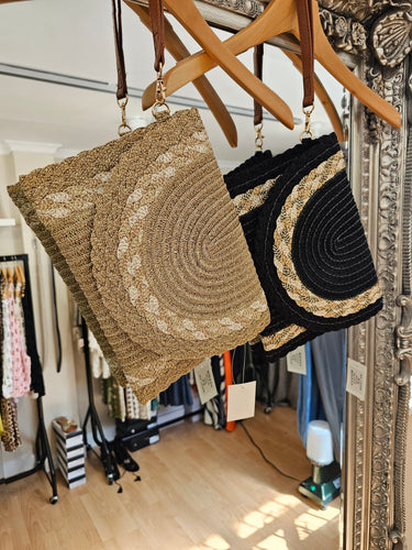 NEW Summer raffia Bag - 2 colours