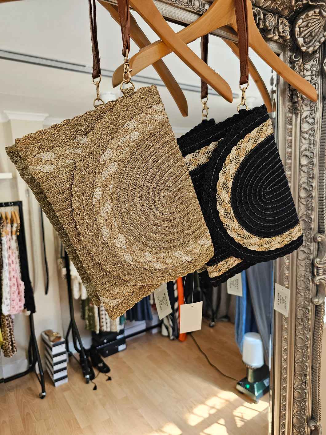 NEW Summer raffia Bag - 2 colours