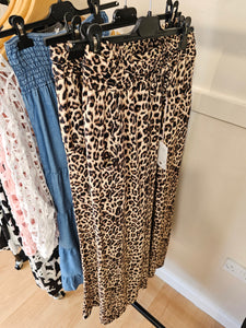 Bestseller - Animal print Palazzo Trousers