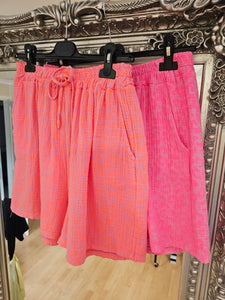 Animal print Shorts - 2 colours