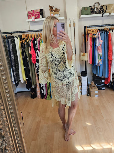 New Chloe crochet Dress