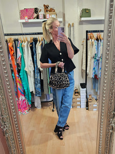 NEW black knitted Dolly Jacket