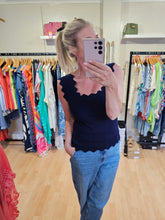 Load image into Gallery viewer, NEW Trixy edged knitted Top