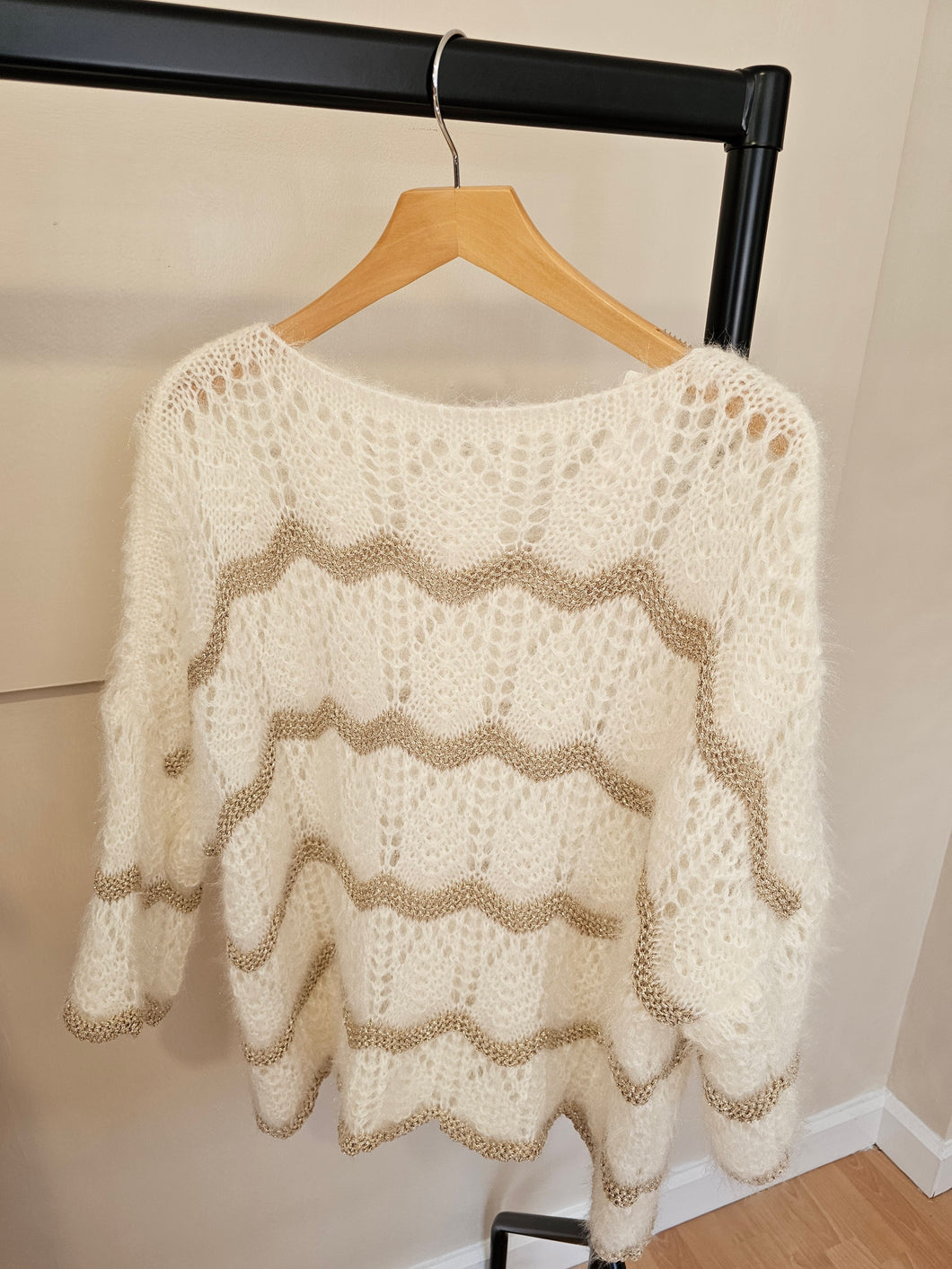 New white Susie Jumper