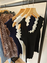 Load image into Gallery viewer, NEW Trixy edged knitted Top
