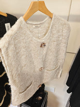 Load image into Gallery viewer, NEW oatmeal shell button Tank