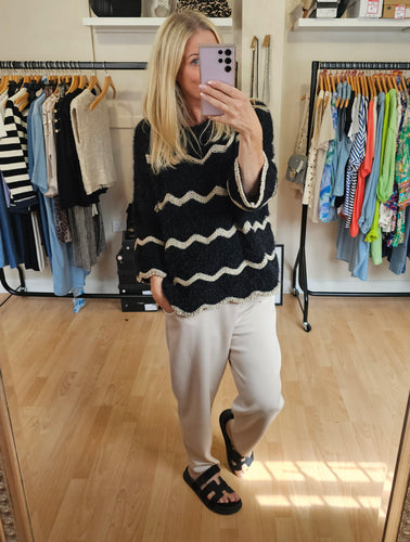 New black Susie Jumper