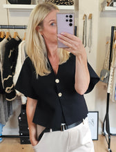 Load image into Gallery viewer, NEW black knitted Dolly Jacket