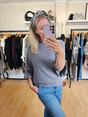 New Betty frill Jumper - 2 Colours