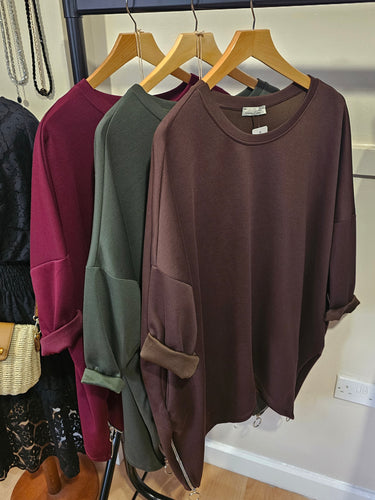 New collection oversize Lounge Tops - 3 Colours