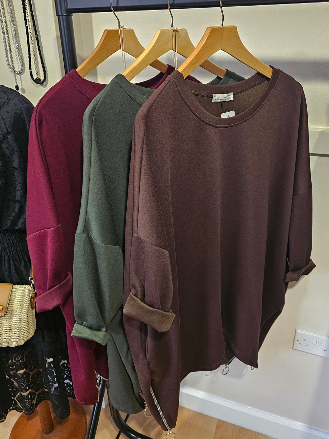 New collection oversize Lounge Tops - 3 Colours