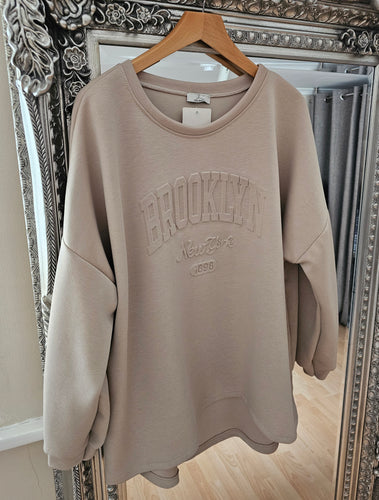NEW Loungewear slogan Top