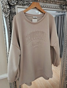 NEW Loungewear slogan Top