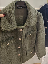 Load image into Gallery viewer, New Khaki soft Teddy Coat