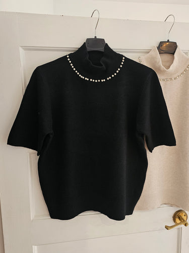 NEW pretty Embellished Jumper - 2 Colours