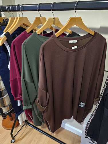 New collection oversize Lounge Tops - 3 Colours