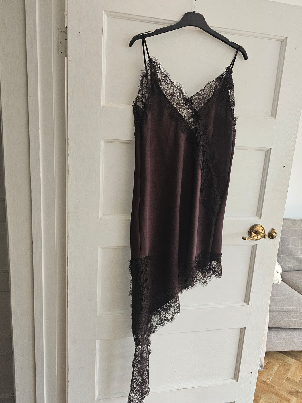 New Asymmetric lace Dress