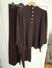 Load image into Gallery viewer, NEW Brown knitted Lounge Set