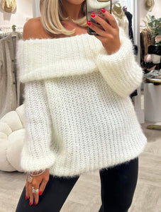 New bardot Jumper - 3 Colour