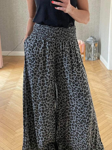Animal print Palazzo Trousers - 4 colours
