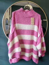 Load image into Gallery viewer, New stripe stitch Jumper - 2 Colours