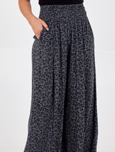 Load image into Gallery viewer, Animal print Palazzo Trousers