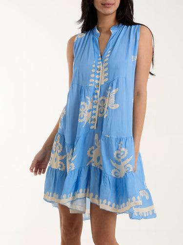 Baby blue folke S/S Dress