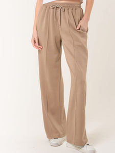Camel Jersey straight Joggers