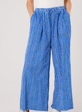 Load image into Gallery viewer, NEW Blue cotton pinstripe Trousers
