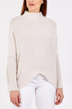 Load image into Gallery viewer, Cream turtle neck Jumper