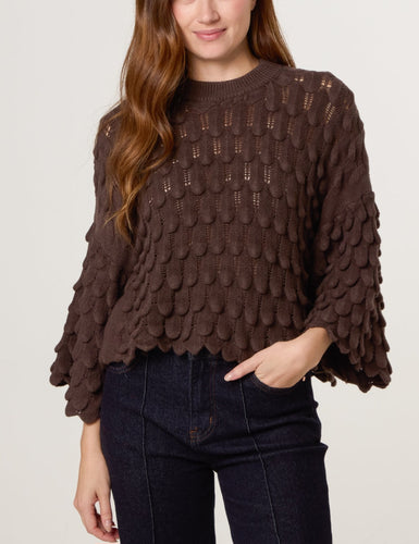 New chocolate tear drop Jumper