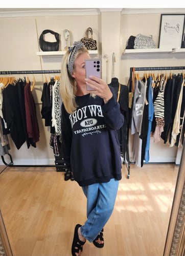 New 'New York' sweatshirt - 2 colours
