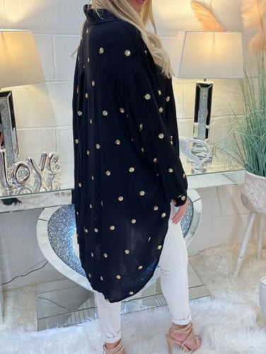 Black 'Allegra' Shirt