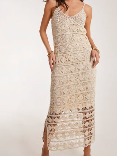 Cami Crochet Midi Dress