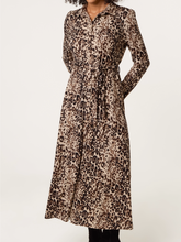 Load image into Gallery viewer, NEW Mila leopard Shirt Dress
