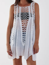 Load image into Gallery viewer, White crochet Tunic