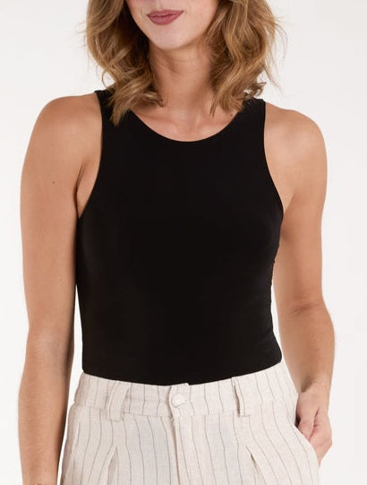 New black racer Top - 3 sizes