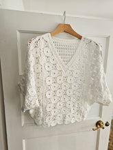Load image into Gallery viewer, NEW white Crochet Top
