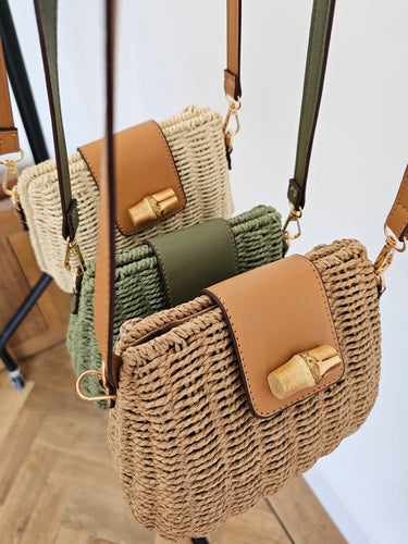 NEW Josie wicker Bag - 3 colours