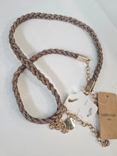 Load image into Gallery viewer, NEW Gold plaited Belt